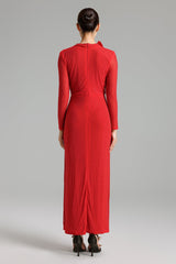 Diamante Flower Maxi Dress