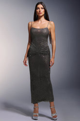 Diamond Sleeveless Maxi Dress