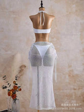 Sheer Mesh Longed Ruched Bodycon Maxi Cover Up Elastic High Stretch Swimwear Solid