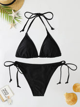 2Pc/Set Fashion Swimsuit Bikinis Set Triangle Swimwear Stringwear Thong One Piece Biquini