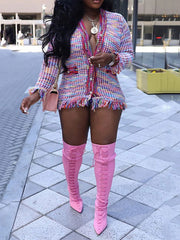 Rainbow Fringe Cardigans