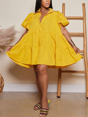 Ruffle Mini Dresses