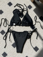 9 Colors 3D Flowers Halter Strappy Bikini Two-pieces Bikini Set
