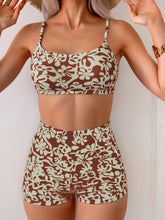 Adult Fashion Full Print Slimming Bikini Thermal Spa Swimsuit Cross-Border Model Two Piece Floral Sets