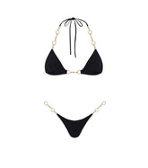 Bikini with Soild Swimsuit Bikini V Neck Swimsuit Resort Wear Swimwear Halter Swimsuit Bathing Suit