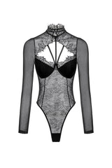 Lace Long Sleeve Jumpsuit