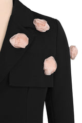 Floral Embellished Blazer