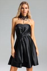 Satin Strappy Dress