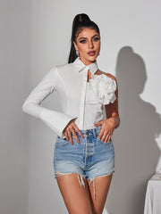 Flower Cutout Top