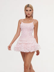 Ensemble robe à spaghetti papillon