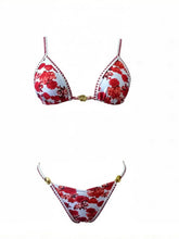 Flower Printed Floral Bikini Two-pieces Bikini Set