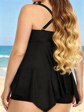 Full Coverage Tankini Set for Boyleg Swimsuit with Print Modest Swimwear Two Piece