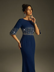 Rhinestone Maxi Dress