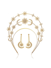 Star Moon Headband Set