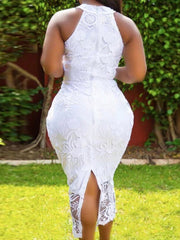 Lace Sleeveless Party Dresses