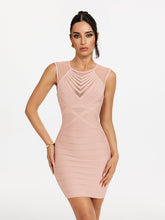 Sleeveless Bandage Mini Dress