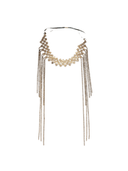 Bandeau à franges de cristal