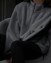 Cozy Warm Fleece Pullover Jacket