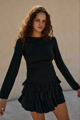 Street Vitality Choice Ruffle Dress