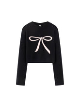Unique Bow Graphic Sweater