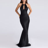 Satin Maxi Dress