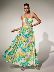 Starfish Printed Swimwear Two Piece Set