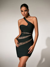 Lace Bandage Mini Dress