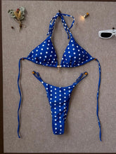 Polka Dot Halter Bikini Scrunch Butt Two-pieces Bikini Set