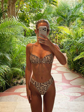 Bikini Swimsuit High Leg Swimwear Strappy Bikini Bathing Suit