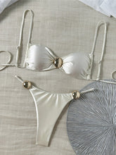 Metal Ring Bikini Two-pieces Bikini Set