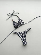 Printed Halter Bikini Two-pieces Bikini Set