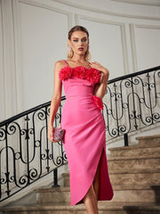 Spaghetti Flower Tulip Skirt Set