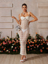 Spaghetti Knitted Midi Dress