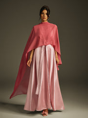 Robe longue châle dos nu