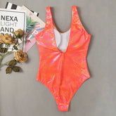 glitter snake scales metallic swimsuit one piece backless bikini thong swimwears biquini bathing