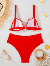 bikinis Sets two pieces solid swimsuit bathingwear Biquini conjunto de bikini tankini biquini
