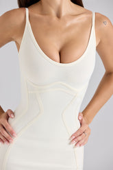 Strap Midi Bandage Dress