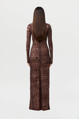Leopard Maxi Dress