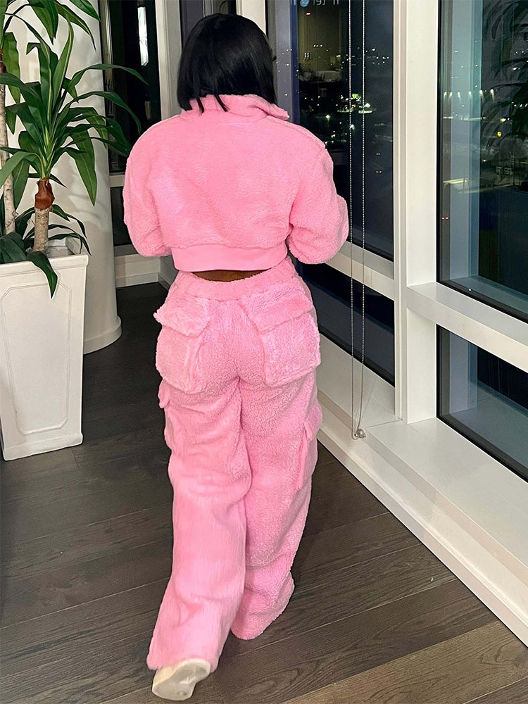 Fleece Pocket 2PC Set