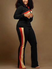 Casual Zip Jacket Pants Set