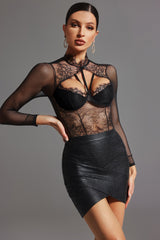 Lace Long Sleeve Jumpsuit