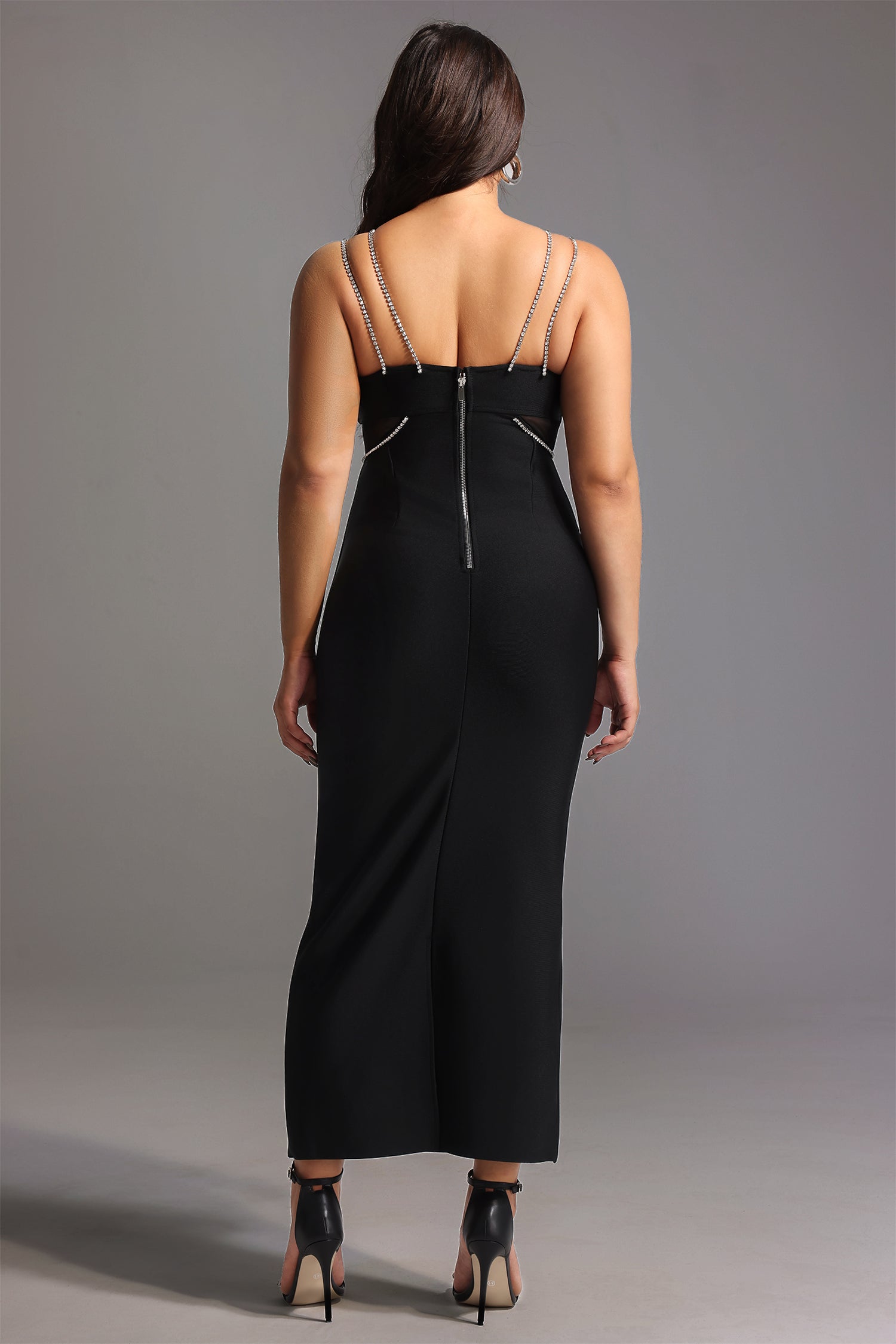 Diamond Maxi Bandage Dress