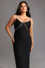 Diamond Maxi Bandage Dress