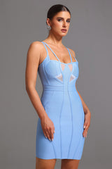 Bandage  Sleeveless Mini Dress