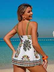 Bohemian Boho Swimsuit Set Premium Tummy Control Two Piece Bikiniwear Panties