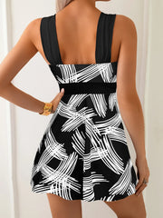 Tankini Swimsuit Tummy Control Modest Swimwear with Boy for Two Piecesuit