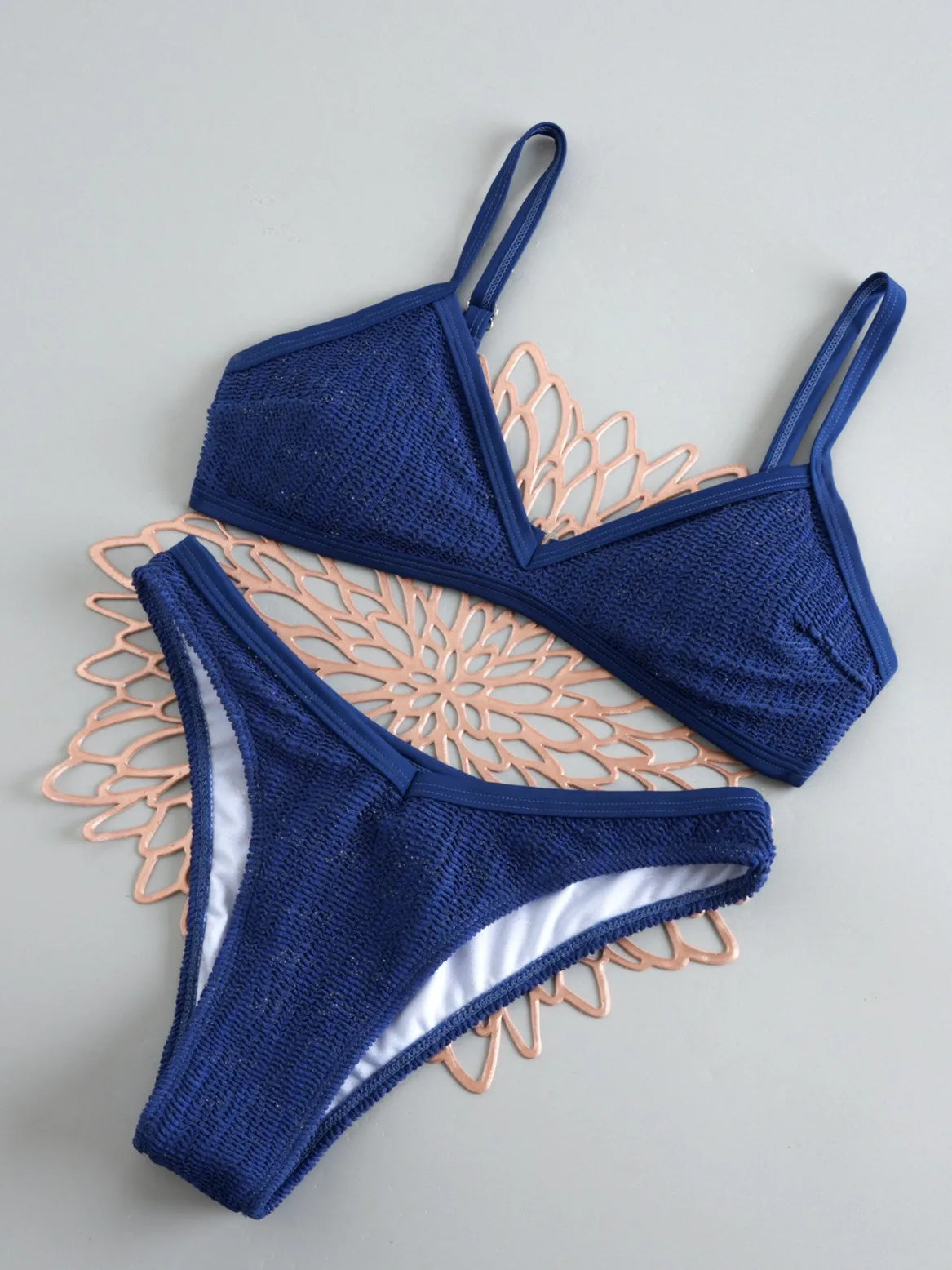 Sweet Bikini Set Two Piece Swimsuit Cute Swimwear Two Piece Bathing Suit Wear