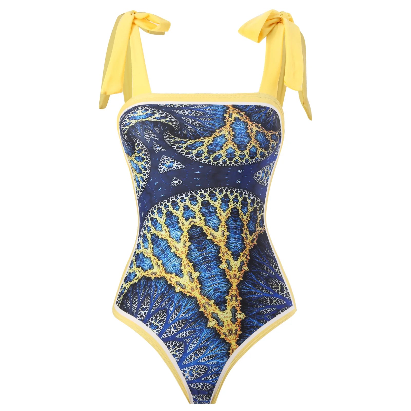 Vintage Modest One Piece Swimsuit Chiffon Two Piece Set Swimwear Swimsuit