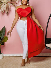 Sweet Heart Tube Tops