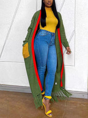 Knitted Tassel Cardigans